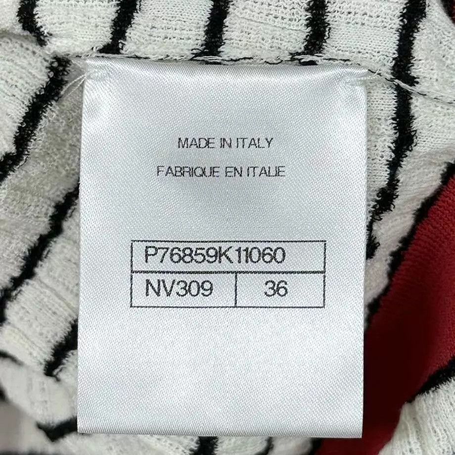 Chanel Chanel 24P striped bicolor knit vest dress women's Size XS / US 0-2 / IT 36-38 - 6 Thumbnail