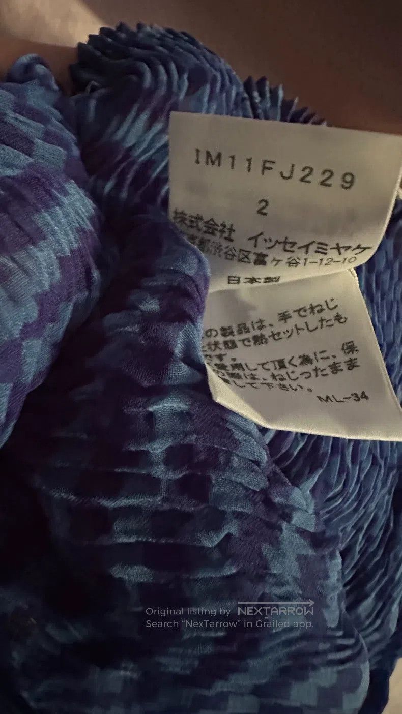 Issey Miyake Issey Miyake Blue Cardigan Size M / US 6-8 / IT 42-44 - 4 Thumbnail