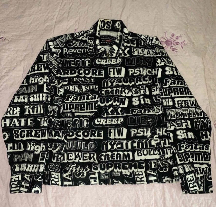 Supreme hysteric outlet glamour jacket