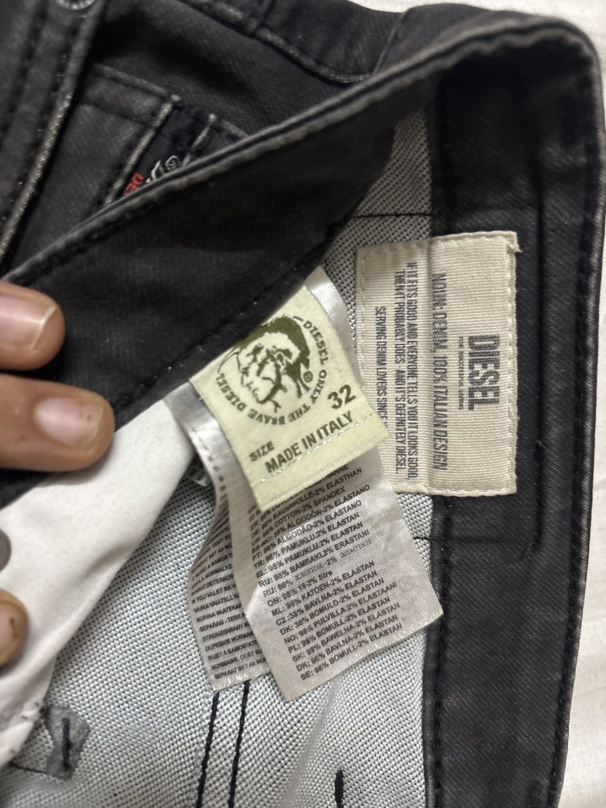 Diesel Black diesel skinny jeans Size US 32 / EU 48 - 4 Thumbnail