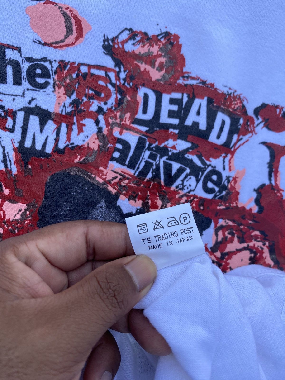 Japanese Brand Rare She’s Dead, I’m Alive, I’m Yours" Seditionaries T-shirt Size S / US 4 / IT 40 - 17 Thumbnail