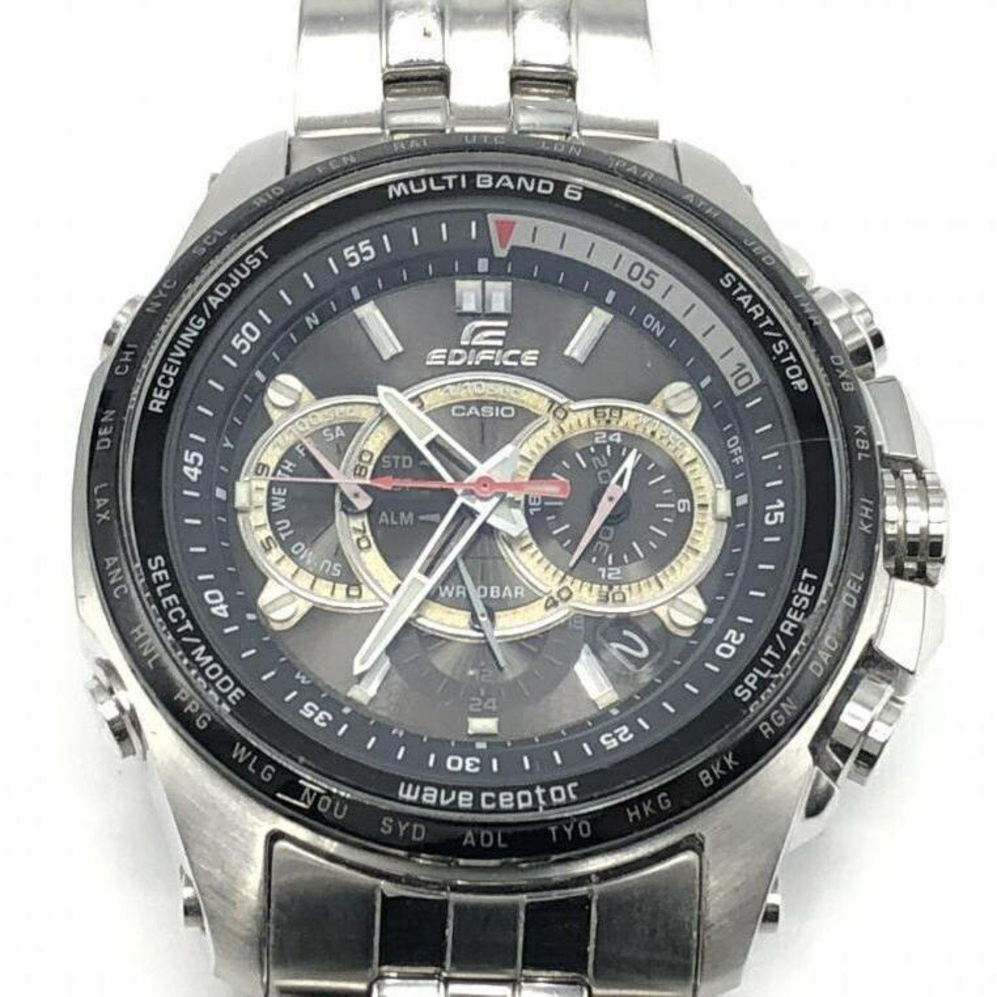 image of Casio Edifice Eqw-M710 Watch Silver Casio, Women's