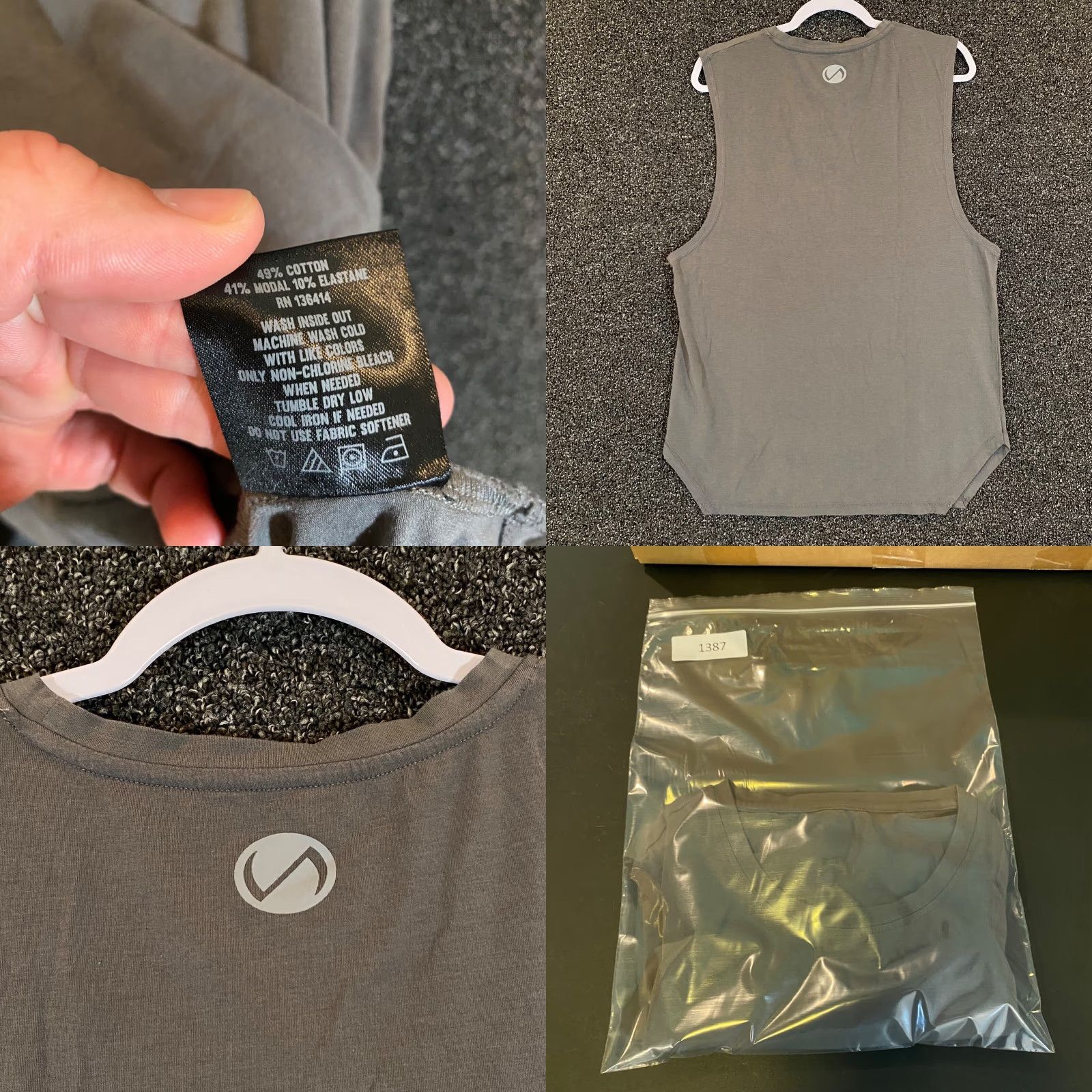 Vintage TLF Apparel Tank Top Mens Medium Gray Sleeveless Workout Gym Lifting Impossible Size US M / EU 48-50 / 2 - 8 Thumbnail