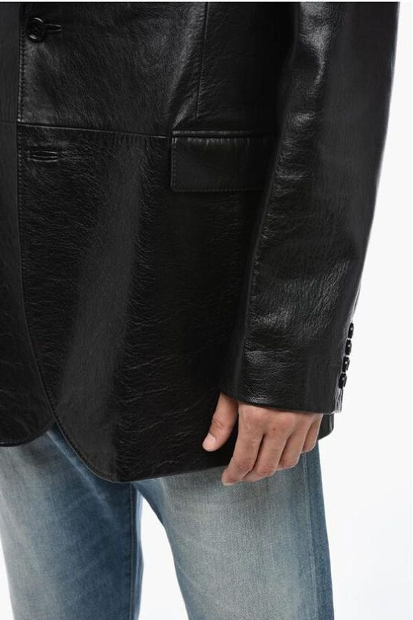 Celine o1w1db11124 Boxy Jacket in Black Size US L / EU 52-54 / 3 - 2 Thumbnail