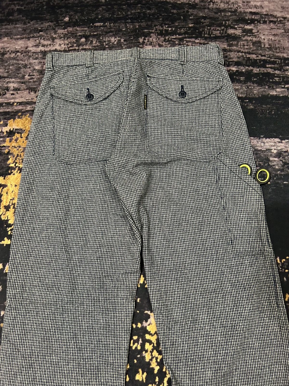 HOLLYWOOD RANCH MARKET Hollywood Ranch Market Herringbone Carpenter Pants Size US 32 / EU 48 - 6 Thumbnail