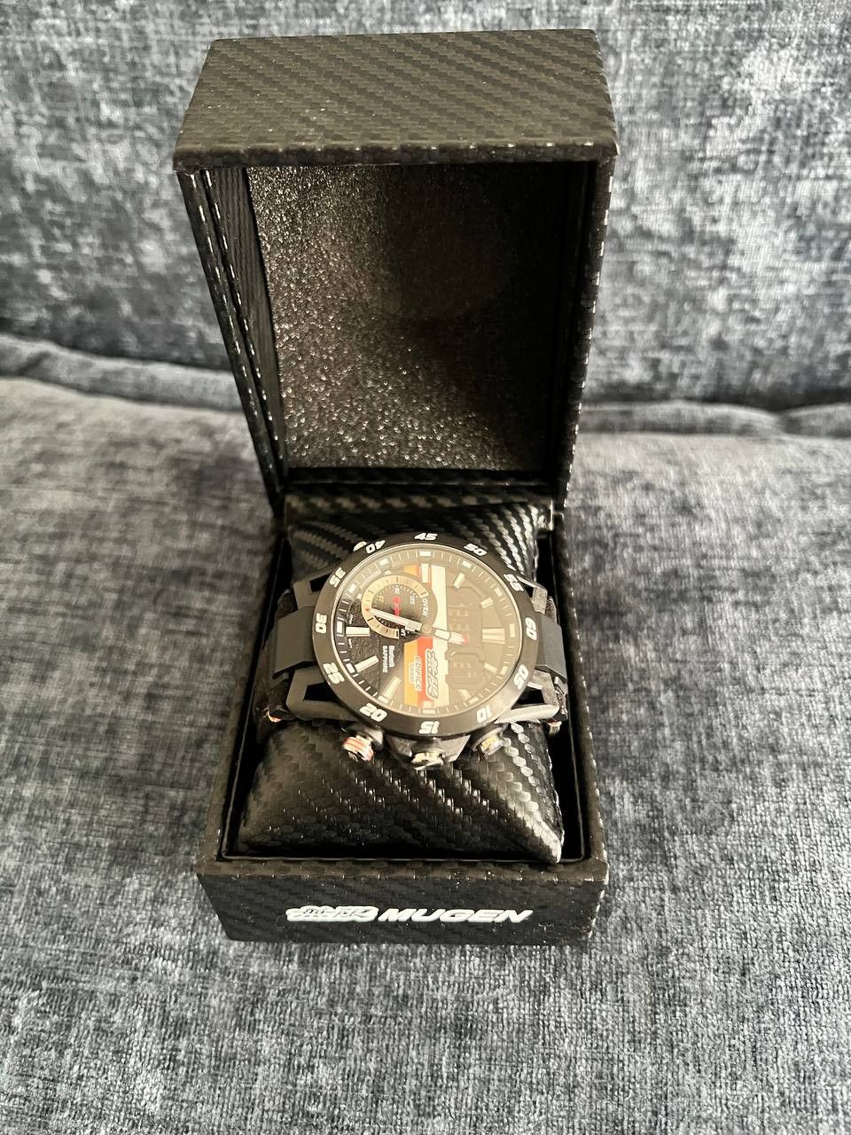 Casio Casio EDIFICE MUGEN ECB-40MU-1A 48mm Black Carbon Size ONE SIZE - 2 Thumbnail