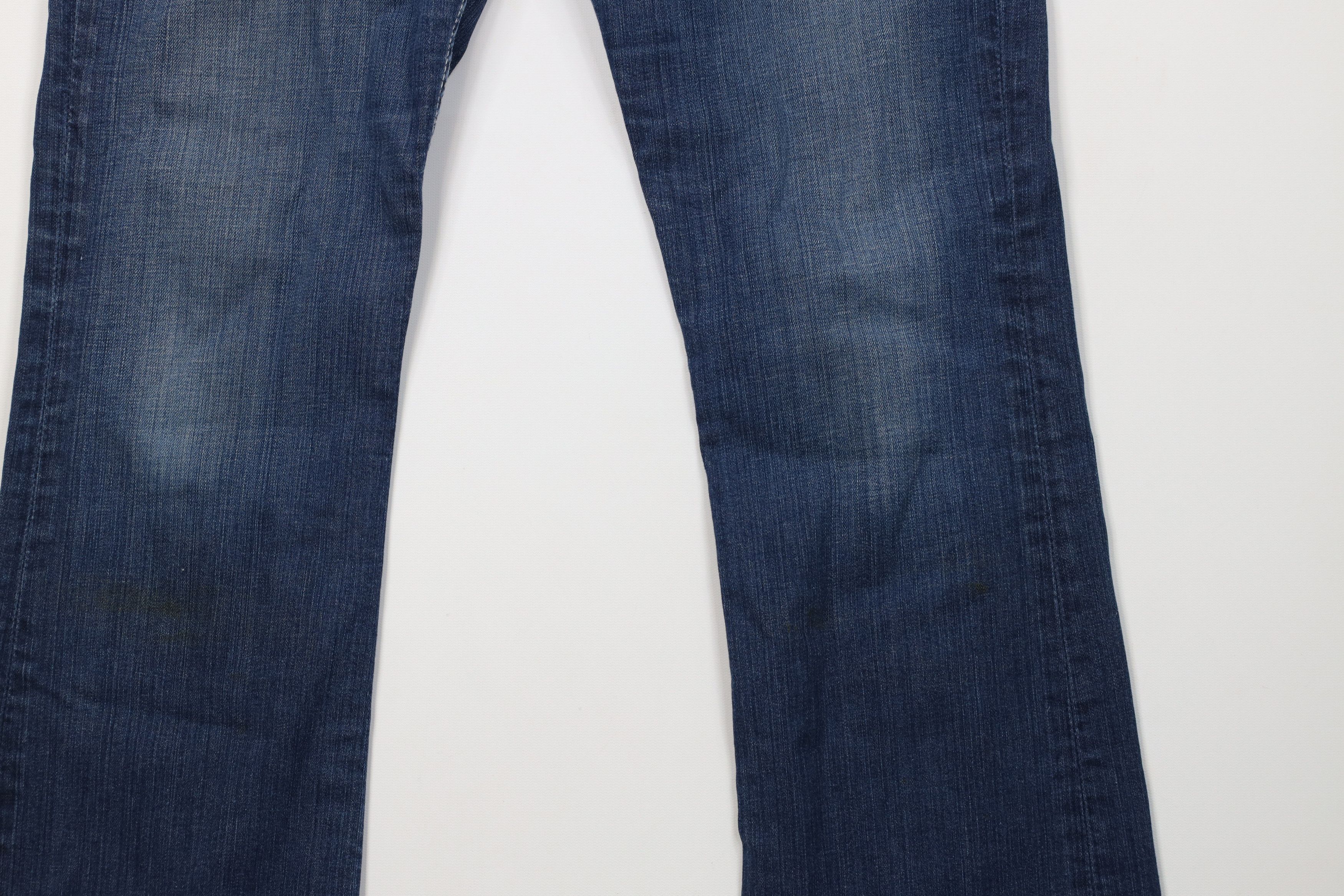 Vintage Buckle BKE Thick Stitch Culture Bootcut Denim Jeans Blue Size 32" / US 10 / IT 46 - 4 Thumbnail