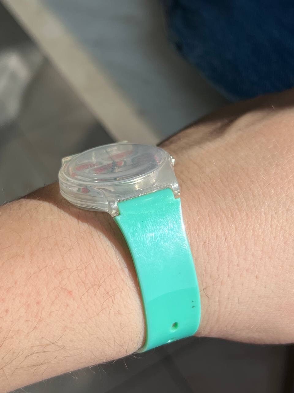 Japanese Brand × Vintage Vintage Watermelon 🍉 Summer Japanese style futuristic Watch Size ONE SIZE - 6 Thumbnail