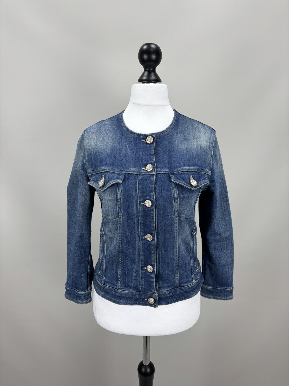 Jacob Cohen Womens denim jacket Jacob Cohen Size L Color Blue Size L / US 10 / IT 46 - 1 Thumbnail