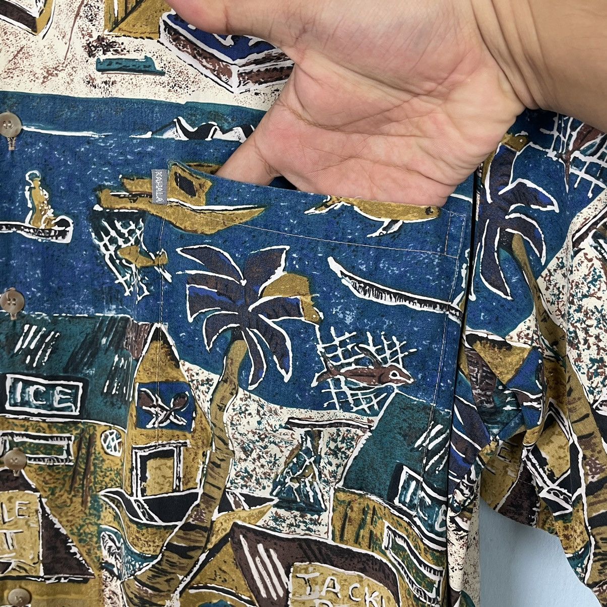Vintage Vintage Kahala Village Vibe AOP Rayon Shirt Size US XL / EU 56 / 4 - 7 Thumbnail