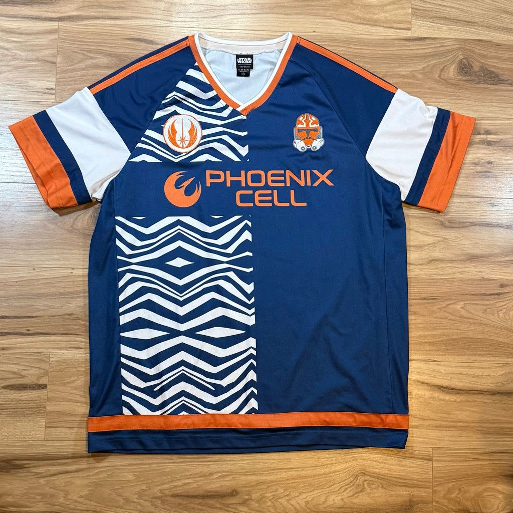 Big Star Star Wars Men’s XL Phoenix Cell Tano 41 Jersey Size US XL / EU 56 / 4 - 1 Thumbnail
