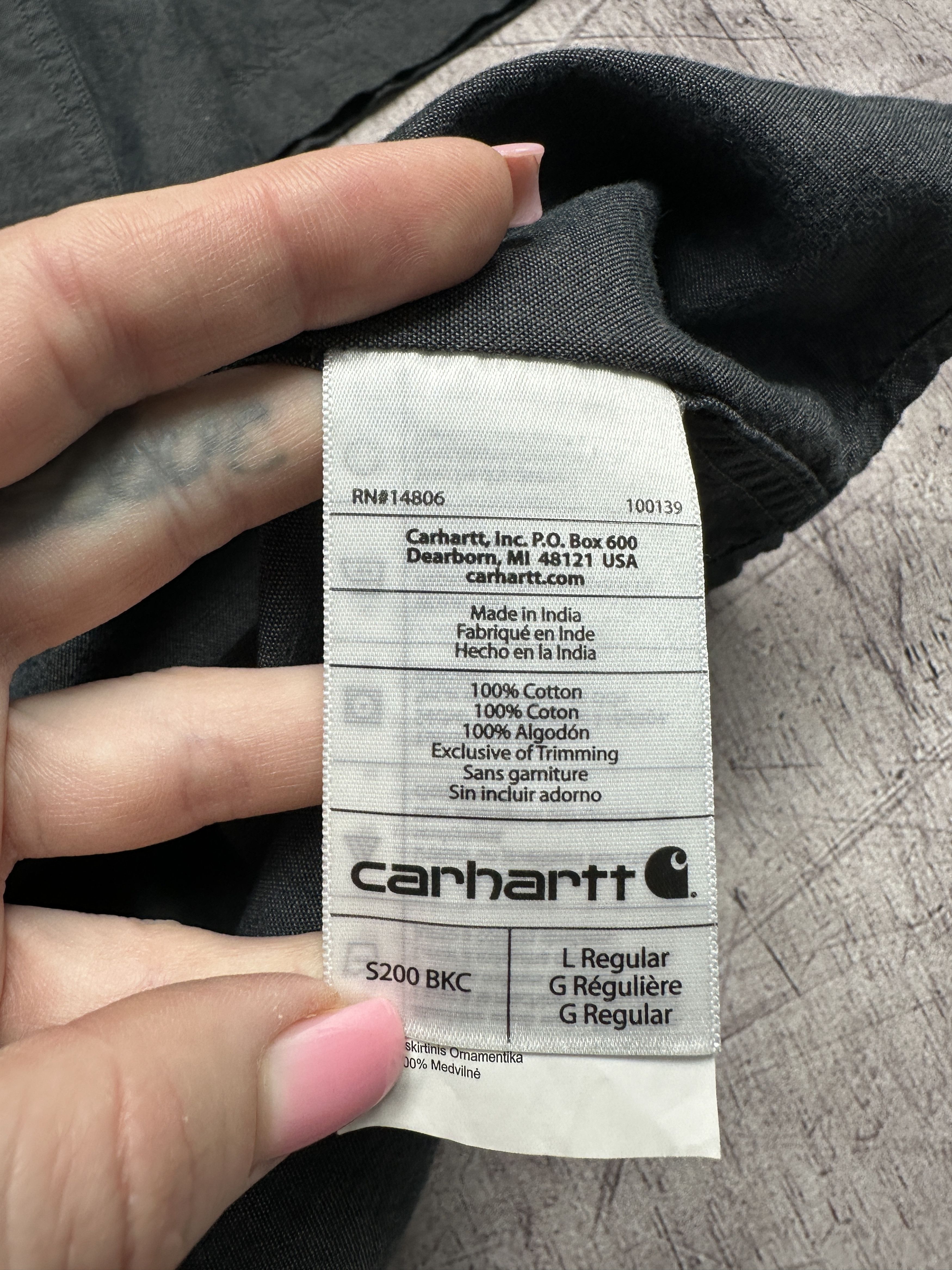 Carhartt Carhartt Vintage Mens Short Sleeve Shirt Size US L / EU 52-54 / 3 - 5 Thumbnail