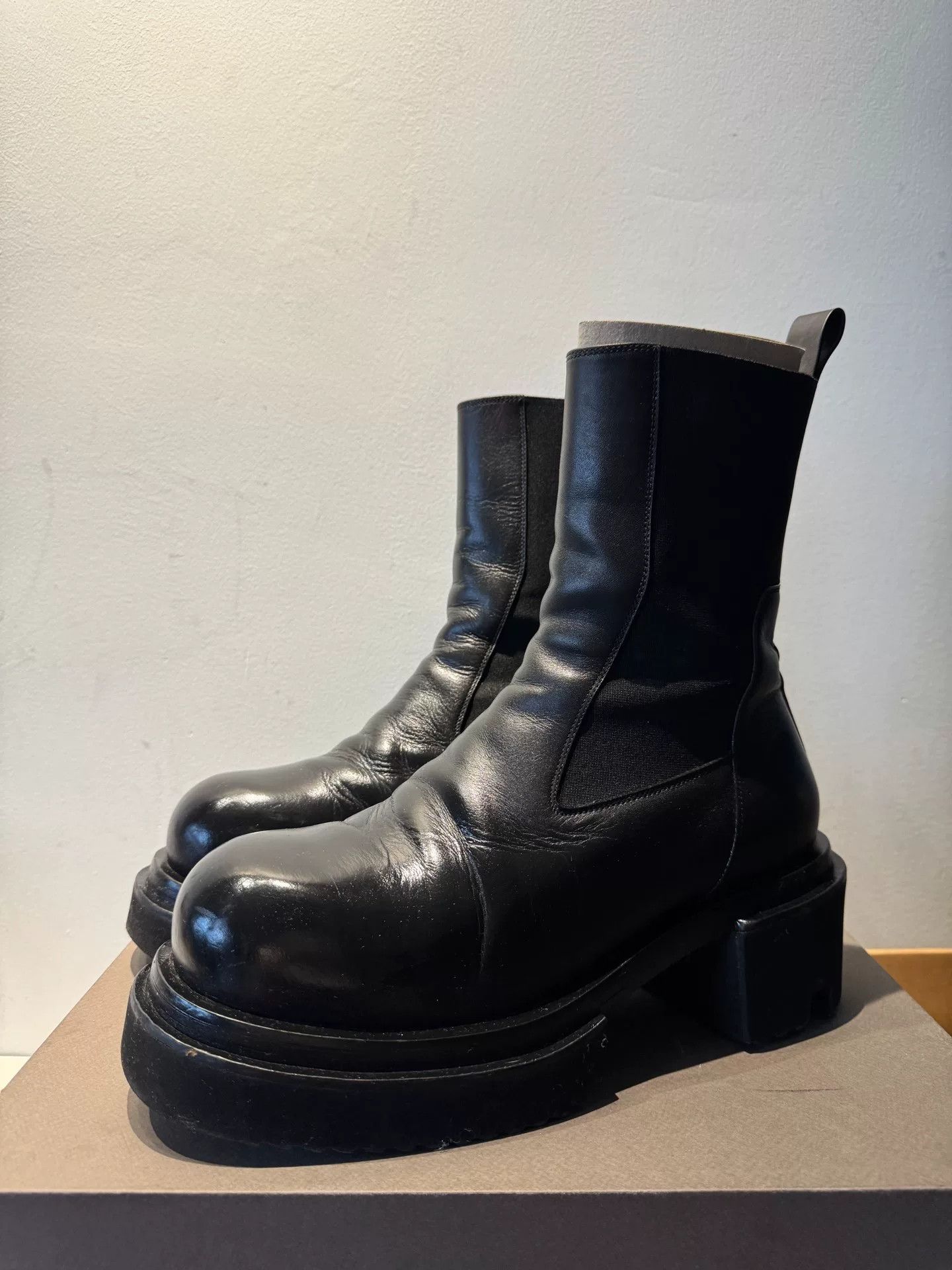 Rick Owens Rick Owens Beatle Ballast Bogun Boots Size US 9 / EU 42 - 1 Thumbnail