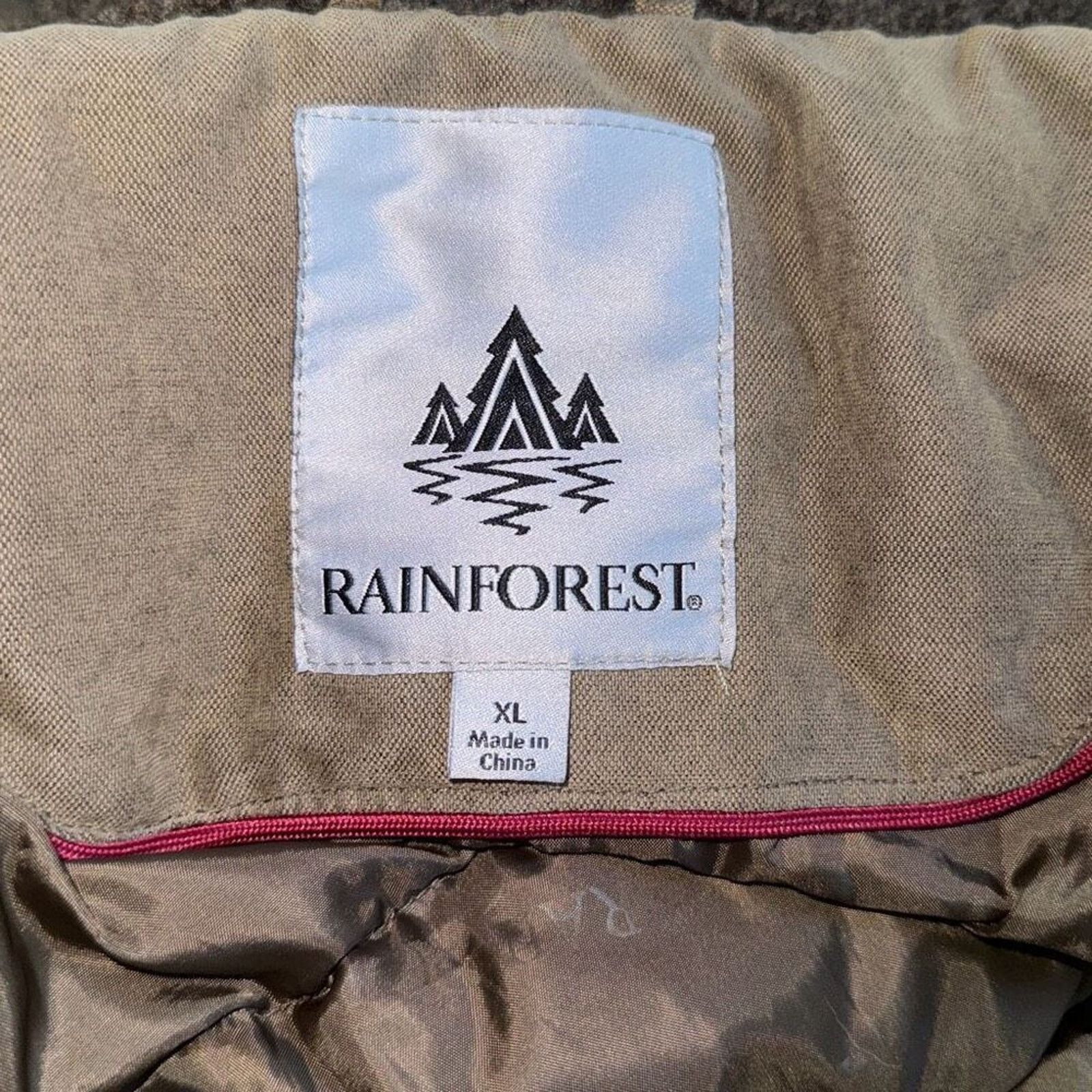 Rainforest Rainforest Hooded Olive Green Parka | Sz XL Size US XL / EU 56 / 4 - 5 Thumbnail