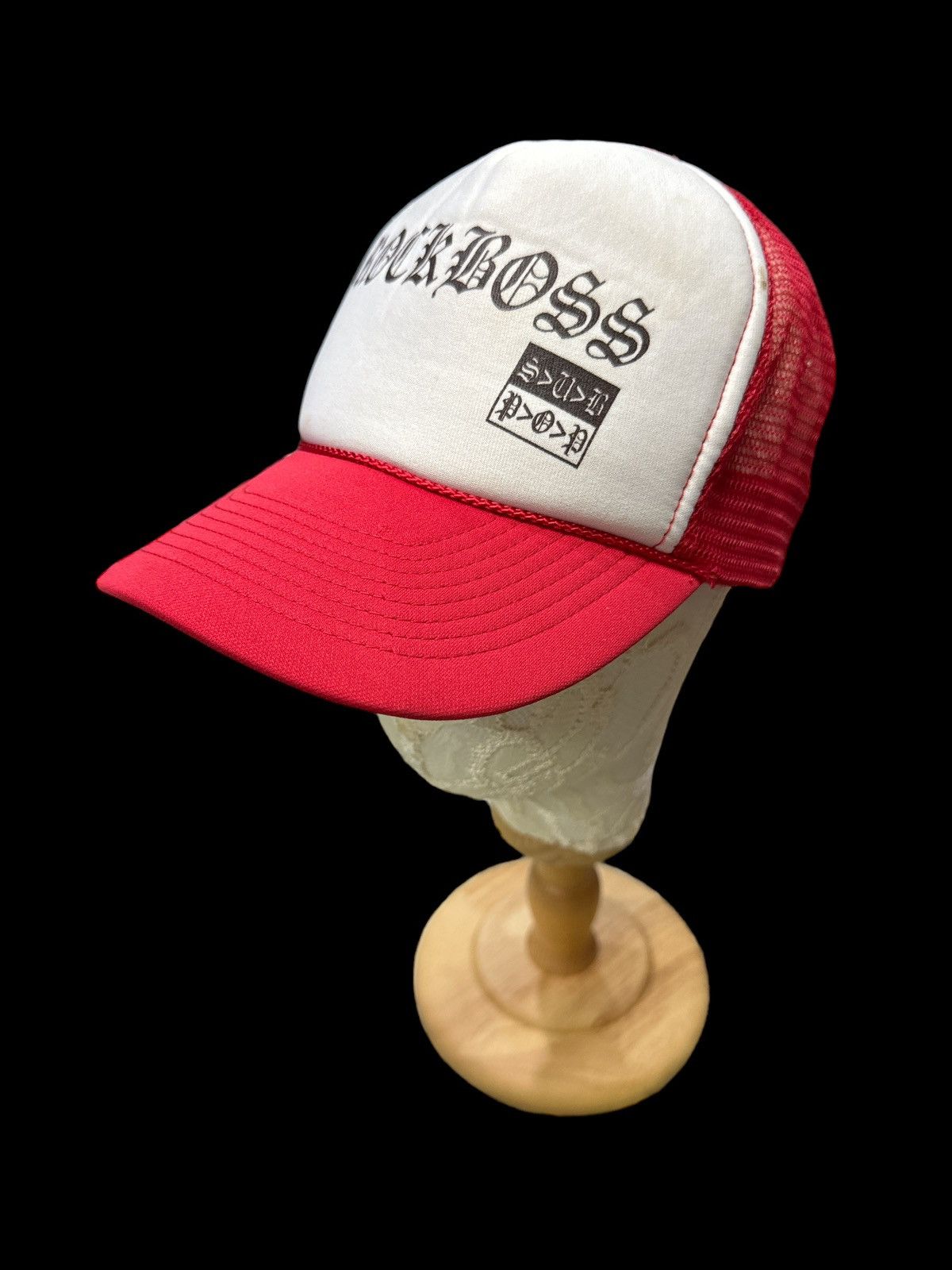 Vintage VINTAGE ROCKBOSS SUB POP TRUCKER HAT CAP Size ONE SIZE - 3 Thumbnail