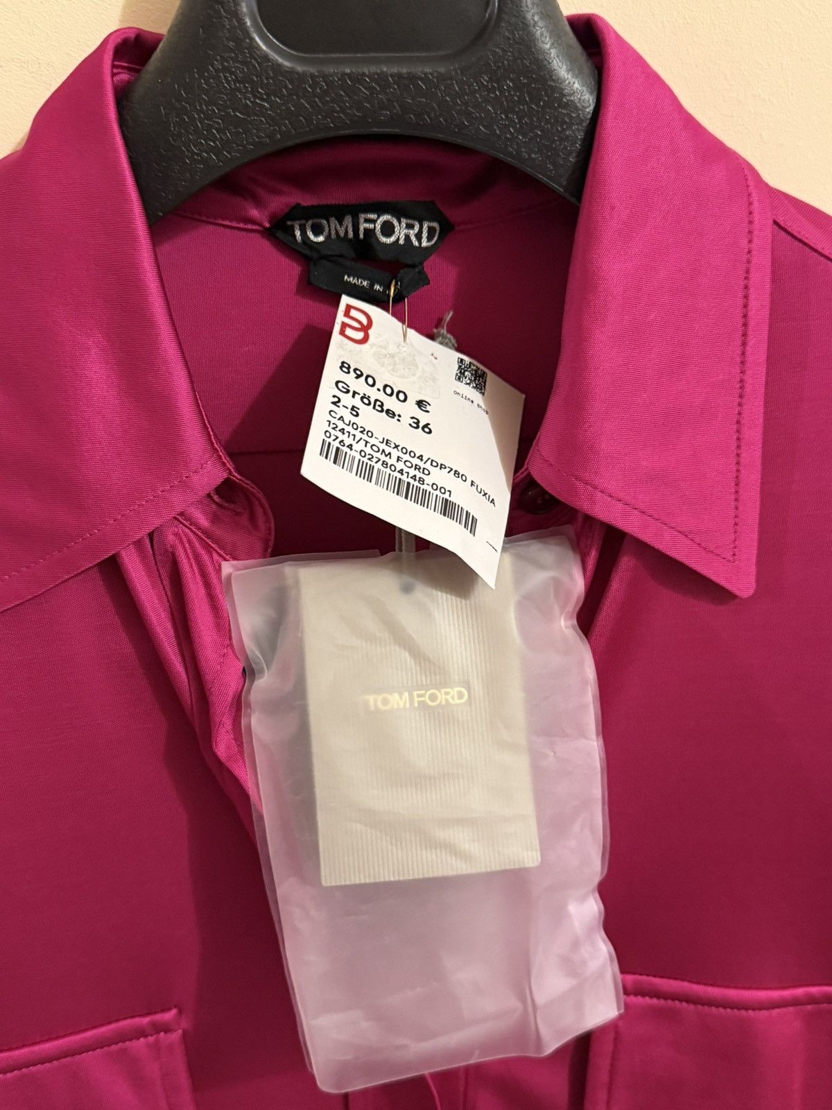 Tom Ford TOM FORD Shirt Size M / US 6-8 / IT 42-44 - 7 Thumbnail