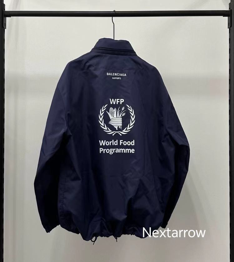 Balenciaga BALENCIAGA FW18 WFP co branded printed logo j 2412-Nextarrow Size US S / EU 44-46 / 1 - 2 Thumbnail