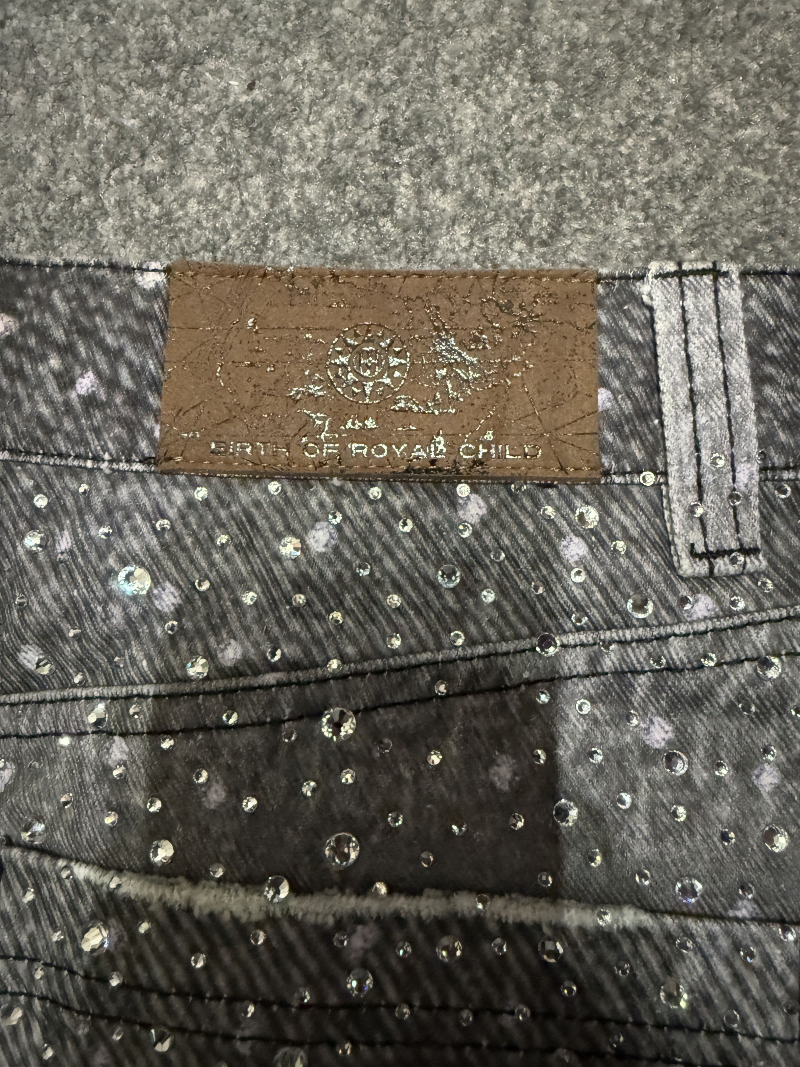Birth of Royal Child Birth of Royal Child Swarovski Denim Size US 32 / EU 48 - 3 Thumbnail