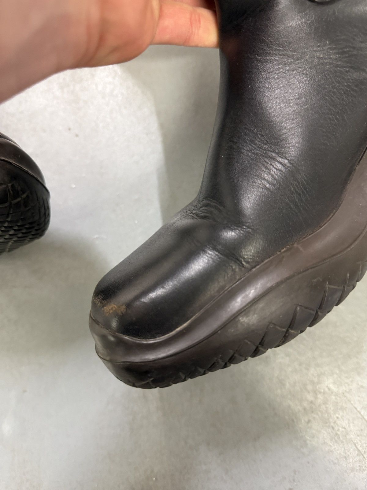 Prada Prada AW99 Runway Leather High Boots Size US 9 / EU 42 - 16 Thumbnail