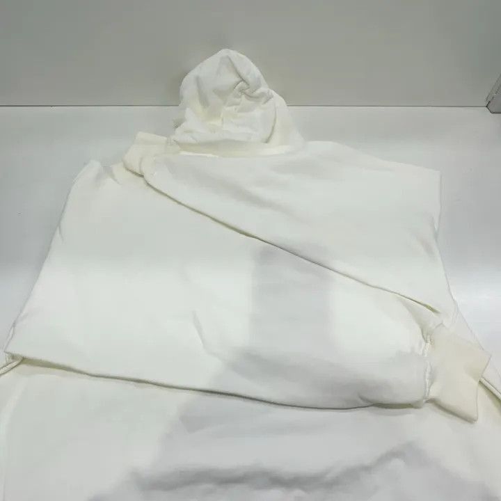 Balenciaga Balenciaga Balenciaga White Logo Hooded Sweatshirt -2507 Size US XS / EU 42 / 0 - 7 Thumbnail