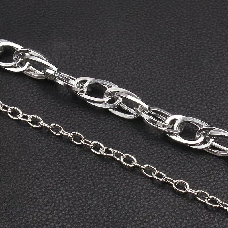 Jewelry Layered Punk Pants Chain Spike On The Jeans Keychains Size ONE SIZE - 4 Thumbnail