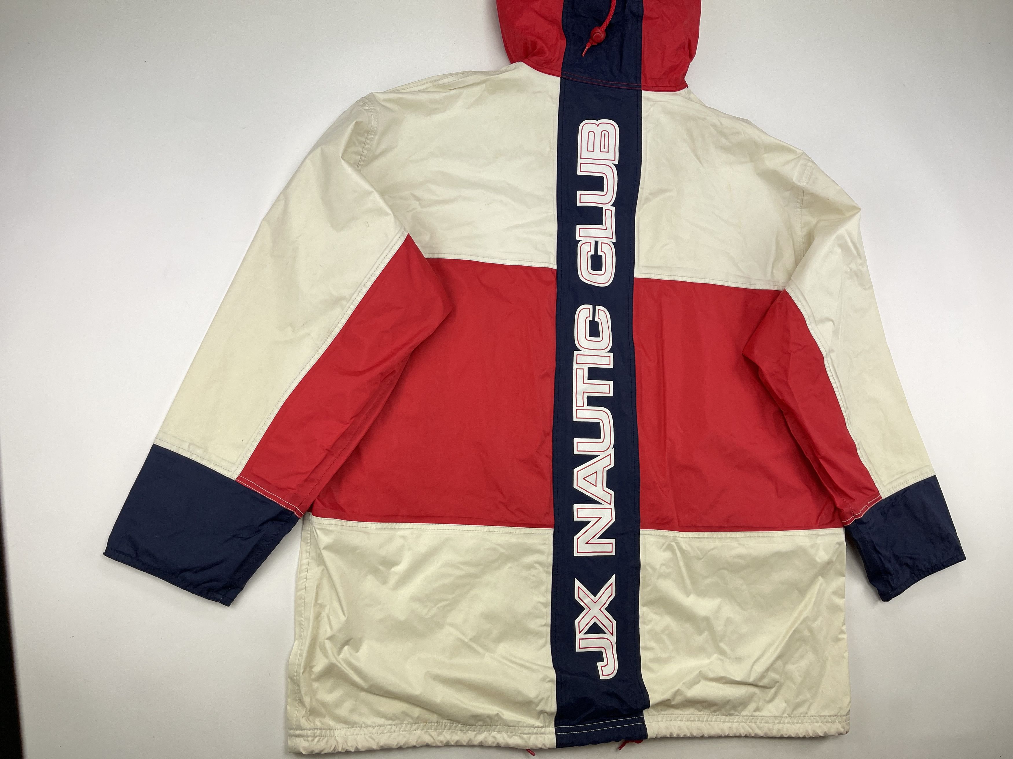Vintage Jeantex Nautic Club jacket, vintage sailing windbreaker, XL Size US XL / EU 56 / 4 - 3 Thumbnail