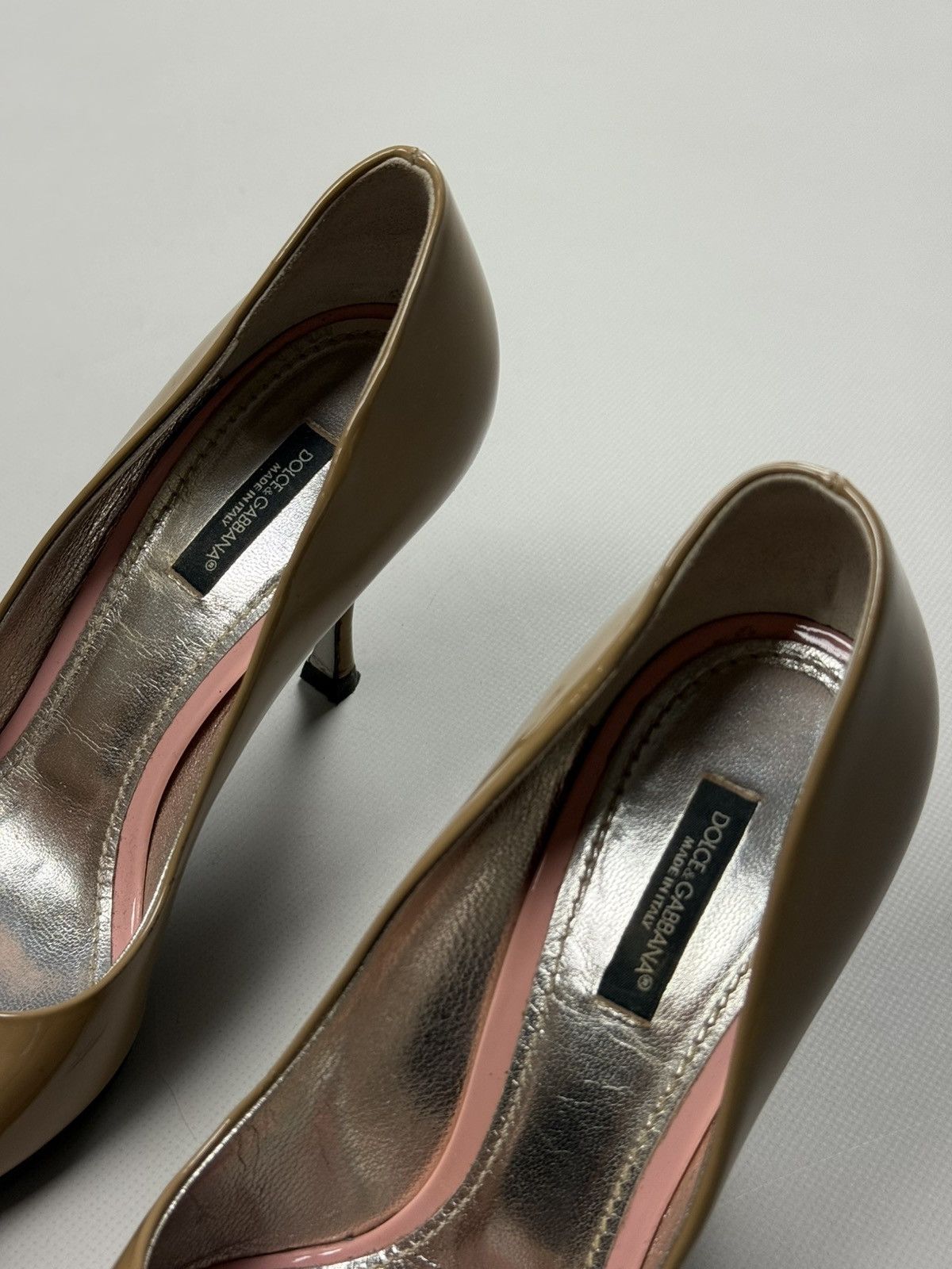 Dolce & Gabbana Dolce&Gabbana Ladies Pump Patent Leather Heels Shoes Size US 9 / IT 39 - 15 Thumbnail