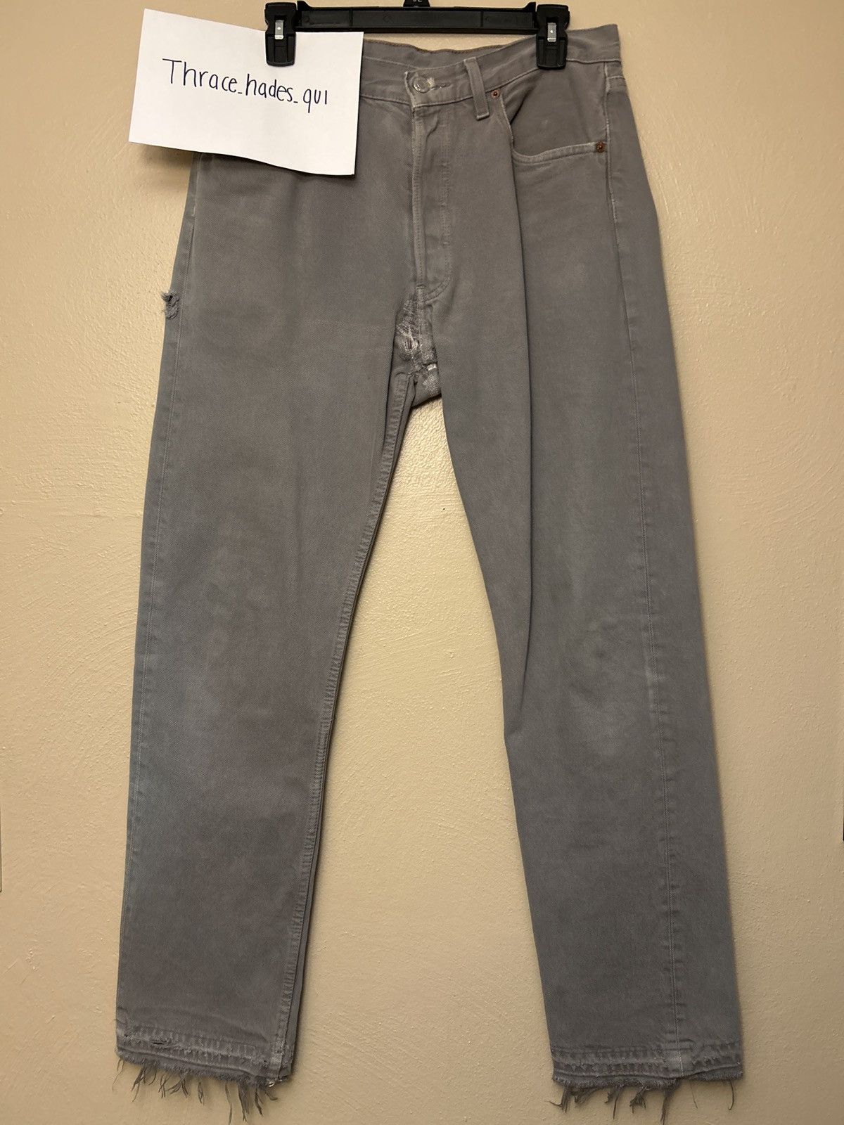 Unsound Rags 1980s Levi 501 33 X 32 Size US 31 - 1 Thumbnail