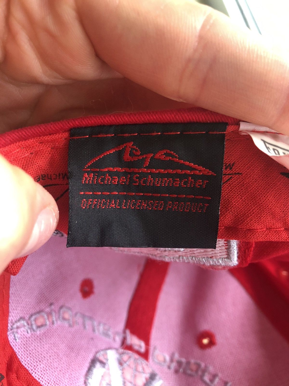 Ferrari VINTAGE FERRARI SCHUMACHER FORMULA 1 RARE VINTAGE HAT CAP Size ONE SIZE - 5 Thumbnail