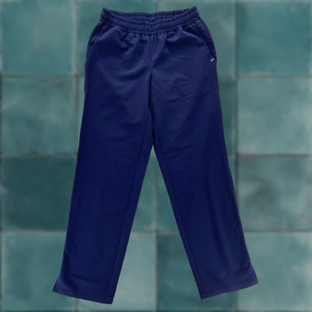 Essentials Jaanuu Essential Scrub Pants Women's XS Blue Stretch Drawstring Ankle NWT Size 26" / US 2 / IT 38 - 1 Thumbnail
