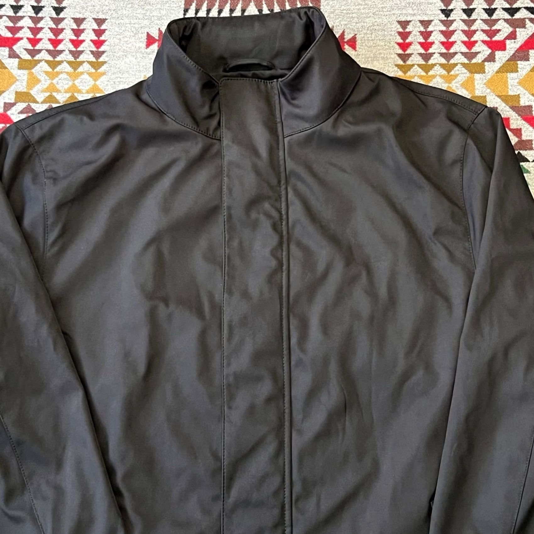 Armani Armani Collezioni Mens Car Coat Black Water Resistant Jacket Lined 46 Size US S / EU 44-46 / 1 - 6 Thumbnail