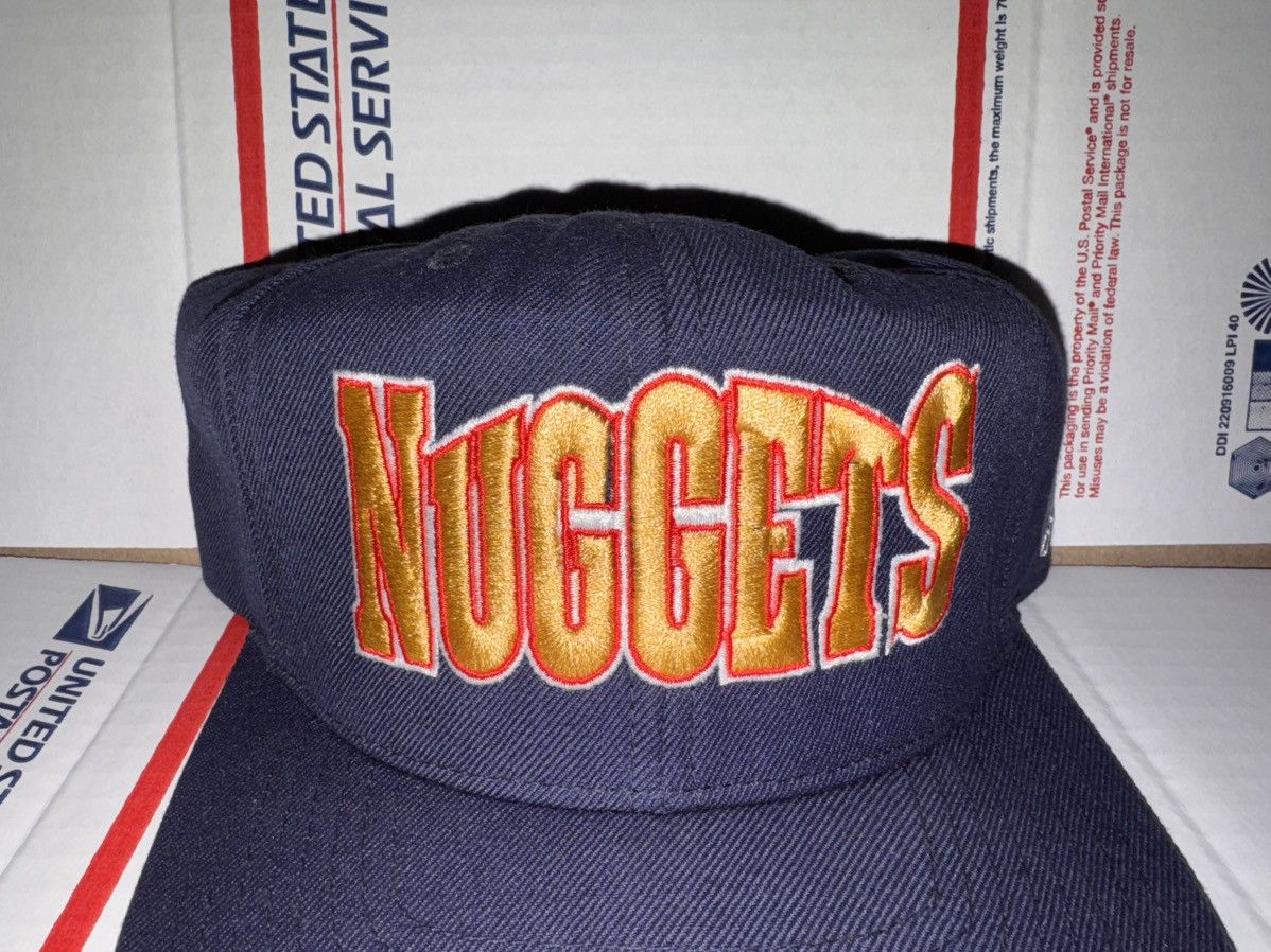 NBA House krownz denver NUGGETS 90s retro snapback hat cap 1990s Size ONE SIZE - 2 Thumbnail