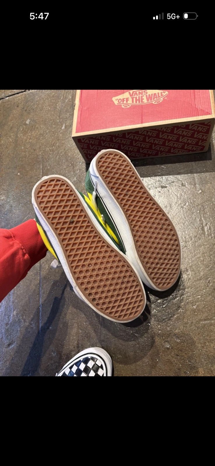 Vans Vans Knu Skool Green Size US 10 / EU 43 - 5 Thumbnail