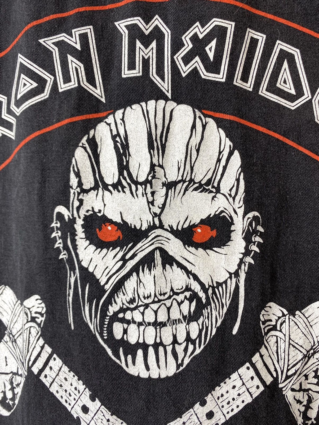 Band Tees Vintage Style Iron Maiden Jeans Vests T Shirt Y2K Size US M / EU 48-50 / 2 - 10 Thumbnail