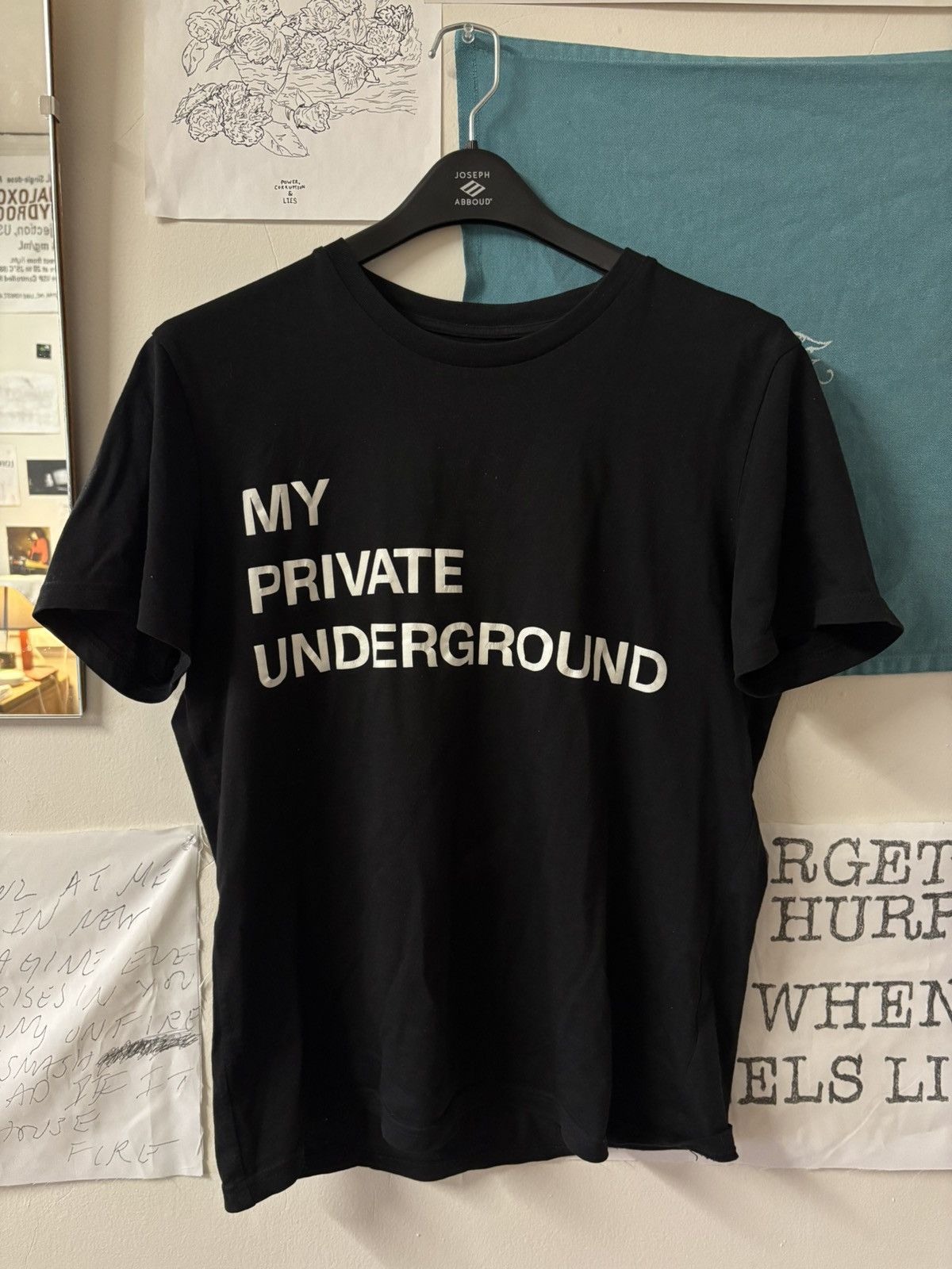 Enfants Riches Deprimes “MY PRIVATE UNDERGROUND” Sample Staff Exclusive Tee (1 OF 2) Size US M / EU 48-50 / 2 - 2 Thumbnail
