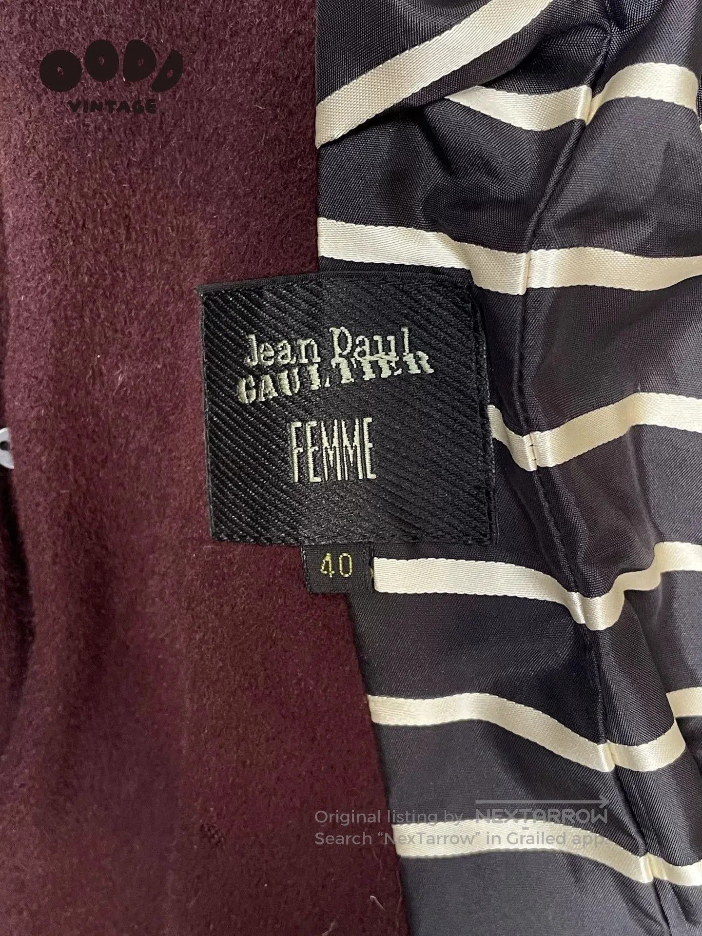 Jean Paul Gaultier Jean Paul Gaultier Pleated Coat. Size M / US 6-8 / IT 42-44 - 9 Thumbnail