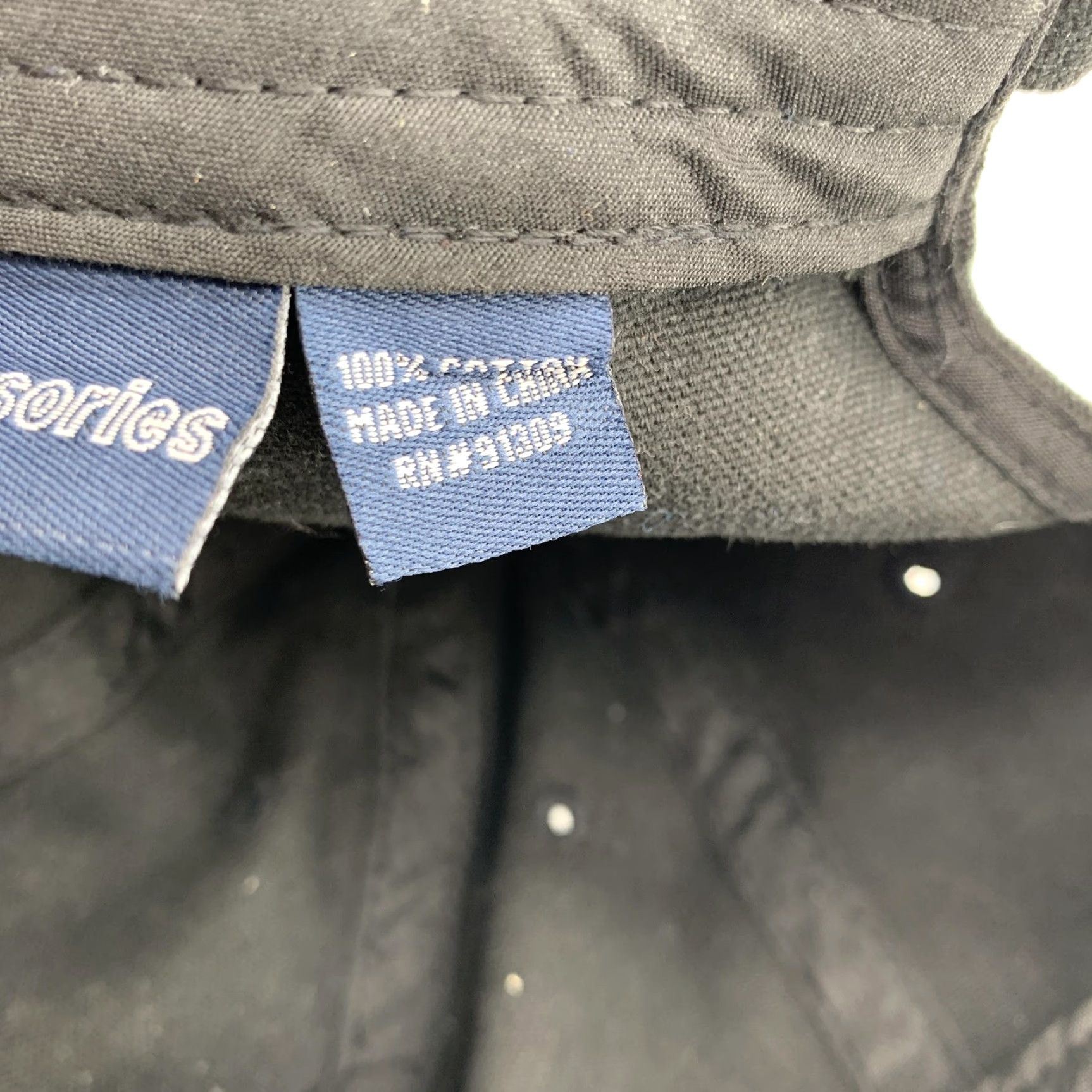Vintage Chubbies Hat Cap Strap Back Mens Black Baseball Logo One Size Big Accessories Size ONE SIZE - 6 Thumbnail
