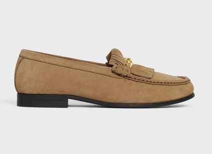 Celine CELINE LUCO LOAFER WITH FRINGES in Suede calfskin Size US 11 / IT 41 - 1 Thumbnail