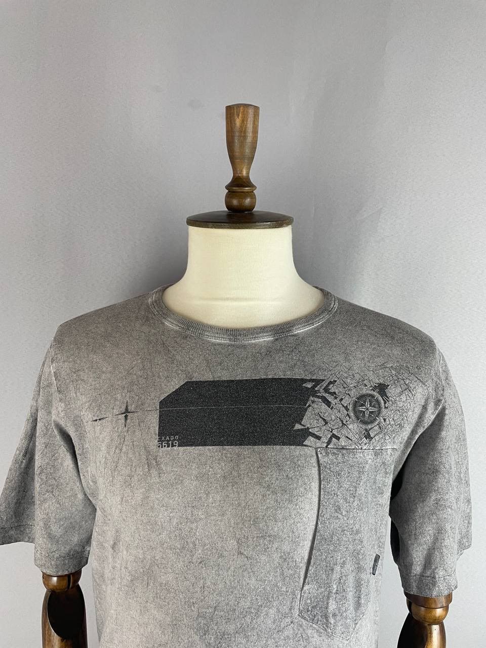 Stone Island Shadow Project Stone Island Shadow Project Dark Grey Tee T Shirt Size US L / EU 52-54 / 3 - 3 Thumbnail