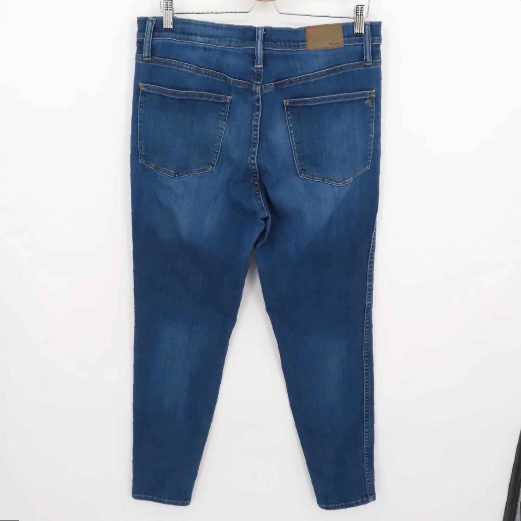 Madewell Madewell Jeans Women 32 10in High Rise Skinny Blue Denim Cotton Blend Pockets 5-Pocket Design Women’s Jeans Mens no, etc Size 24" / US 00 / IT 34 - 3 Thumbnail