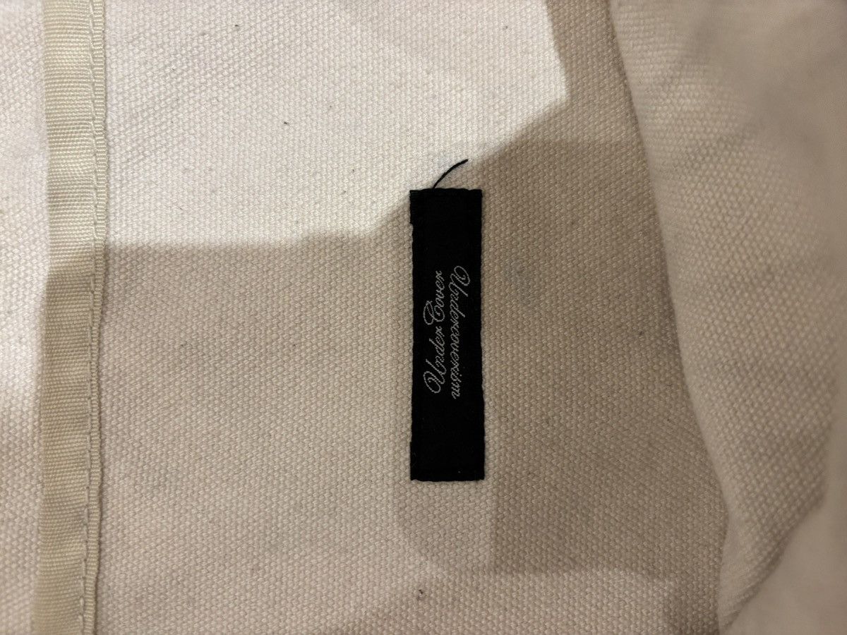 Undercover Undercover Tokyo 2 Way Crossbody Canvas Tote Bag White Size ONE SIZE - 4 Thumbnail