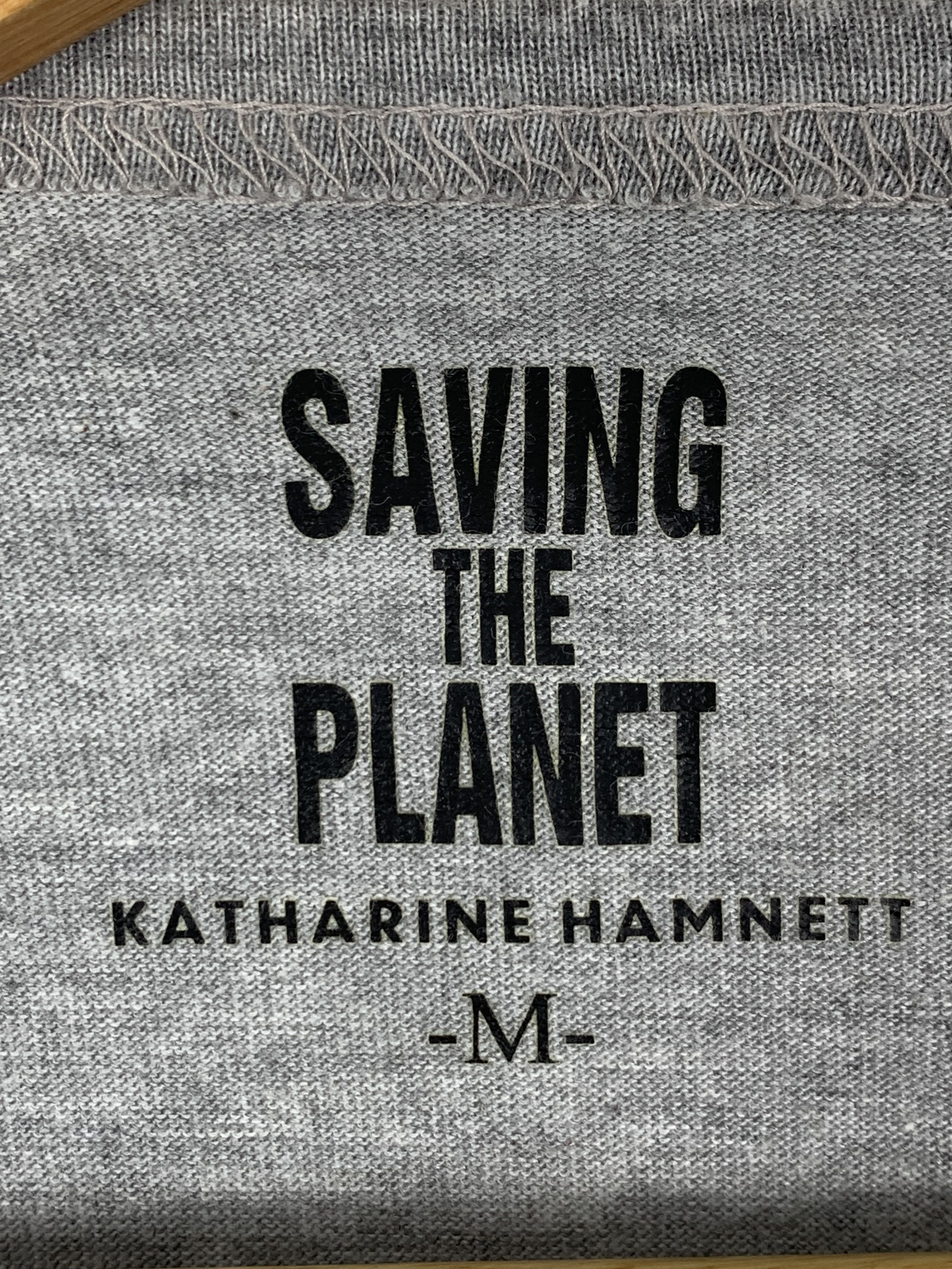 Katharine Hamnett London Saving The Planet Katharine Hamnett London Tee TA0303 Size US M / EU 48-50 / 2 - 6 Thumbnail