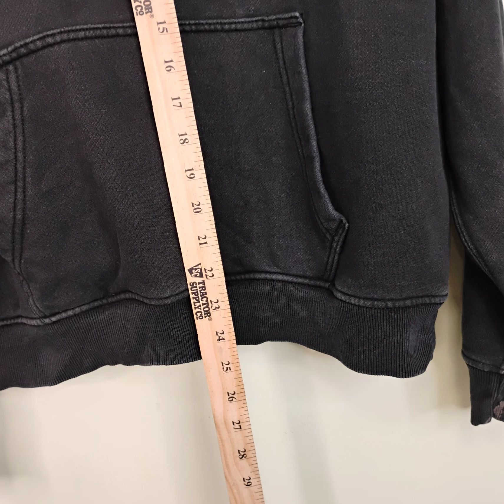 Abercrombie & Fitch VINTAGE Abercrombie & Fitch Oversized Hoodie Small Black Distressed NY Spellout Unisex Adults Pullover Long Sleeve Regular Fleece Size US S / EU 44-46 / 1 - 6 Thumbnail