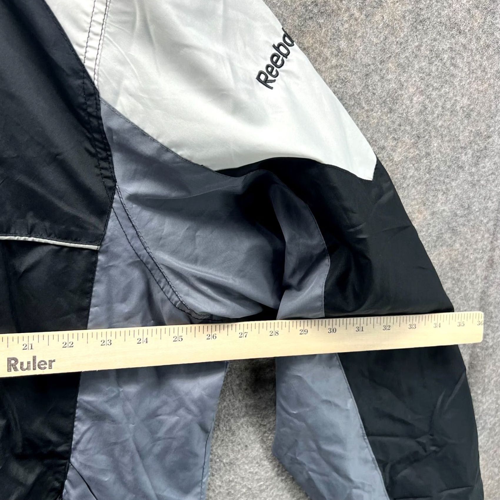 Reebok Vintage Reebok Miami Marlins Jacket - Large Black Track Windbreaker Size US L / EU 52-54 / 3 - 3 Thumbnail