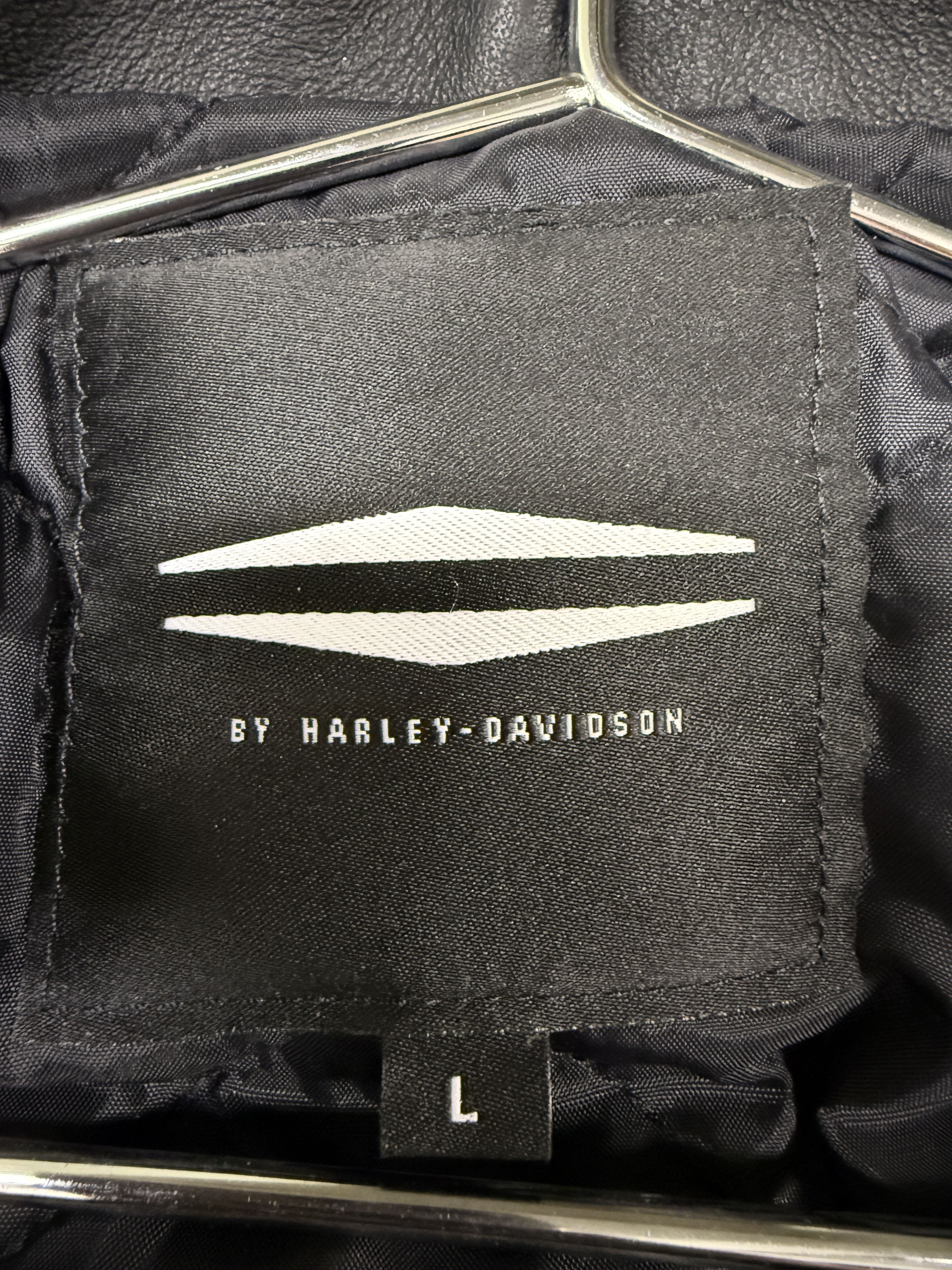 Vanson Leathers Vanson Leathers x HARLEY Davidson Biker Jacket Size US L / EU 52-54 / 3 - 7 Thumbnail