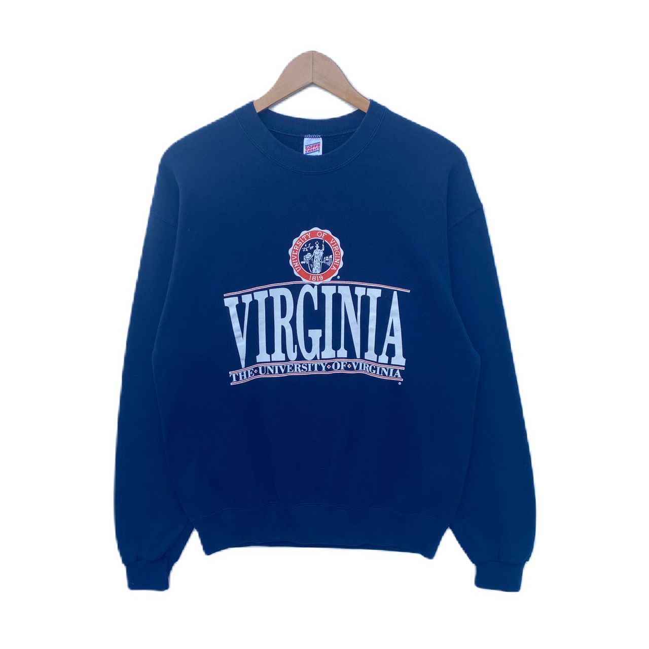 Vintage VINTAGE UNIVERSITY OF VIRGINIA SWEATSHIRT MEDIUM PULLOVER Size US M / EU 48-50 / 2 - 1 Thumbnail