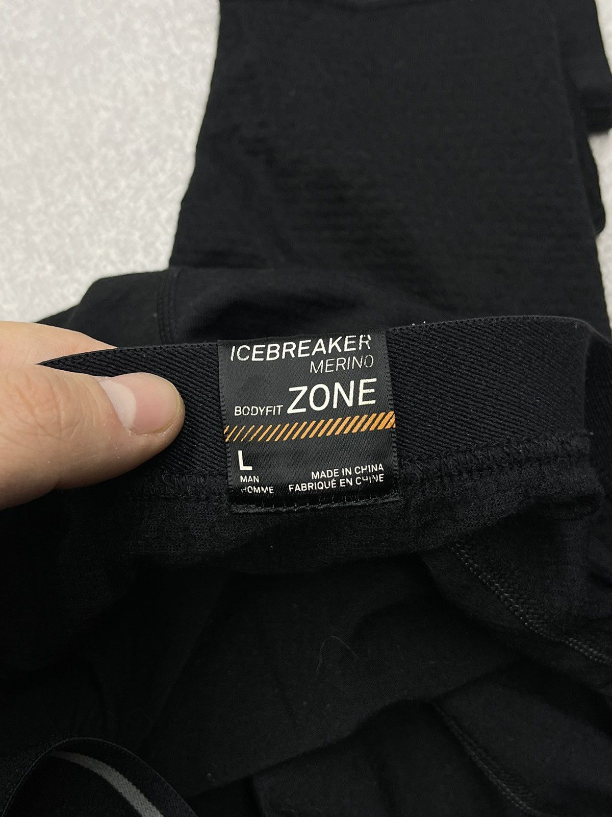 Icebreaker × Vintage Ice Breaker Merino Body Fit Zone Termal Leggings Black Size US 34 / EU 50 - 8 Thumbnail
