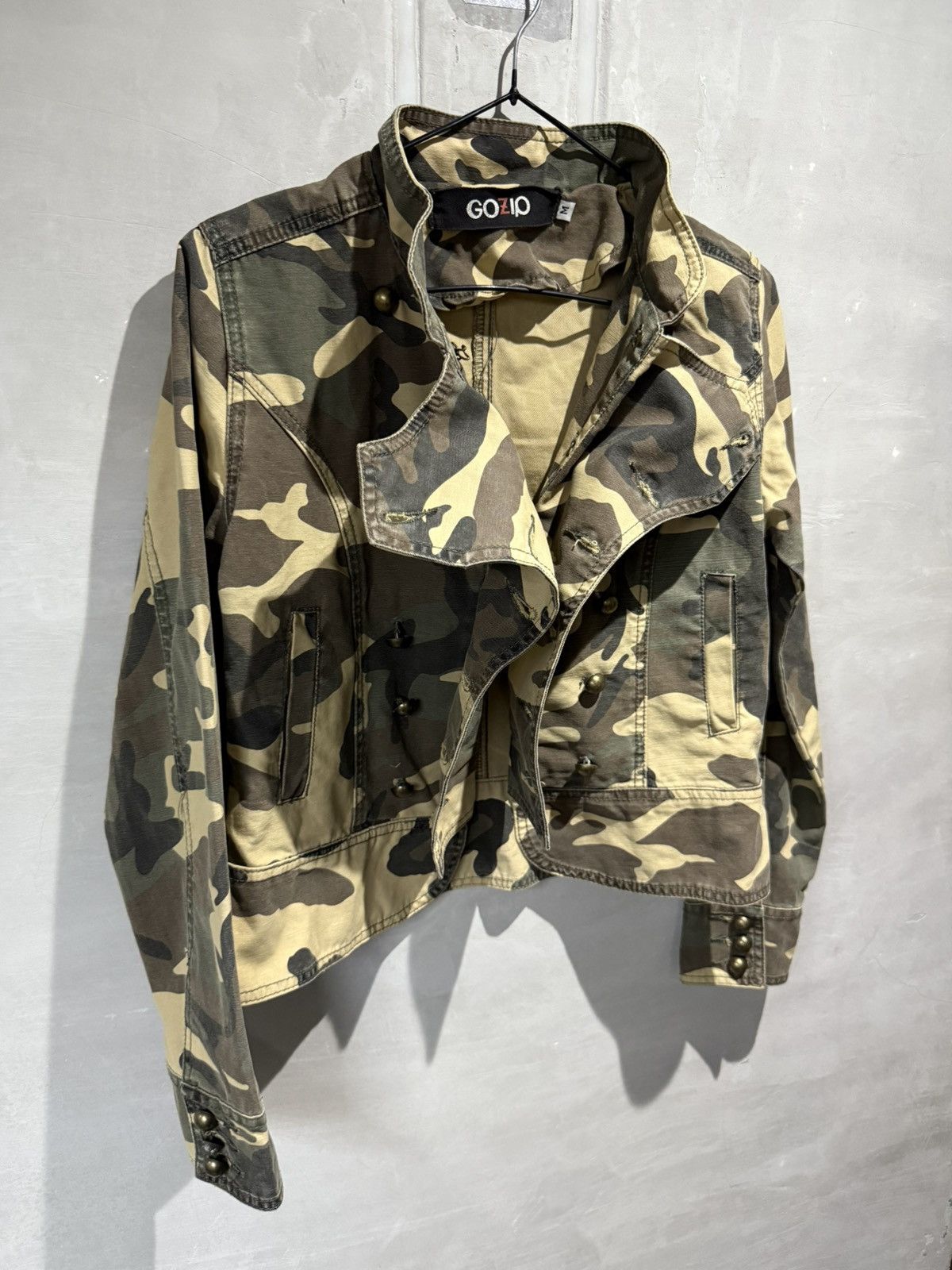 Japanese Brand Vintage Camouflage Napoleon Military Jacket Size M / US 6-8 / IT 42-44 - 5 Thumbnail