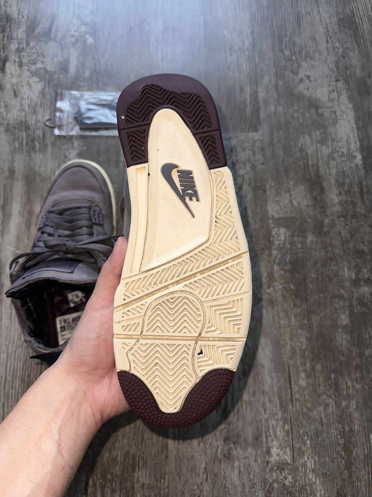 A Ma Maniere × Jordan Brand × Nike A Ma Maniere x Air Jordan 4 Retro Violet Ore M US8 / W US9.5 Size US 8 / EU 41 - 8 Thumbnail