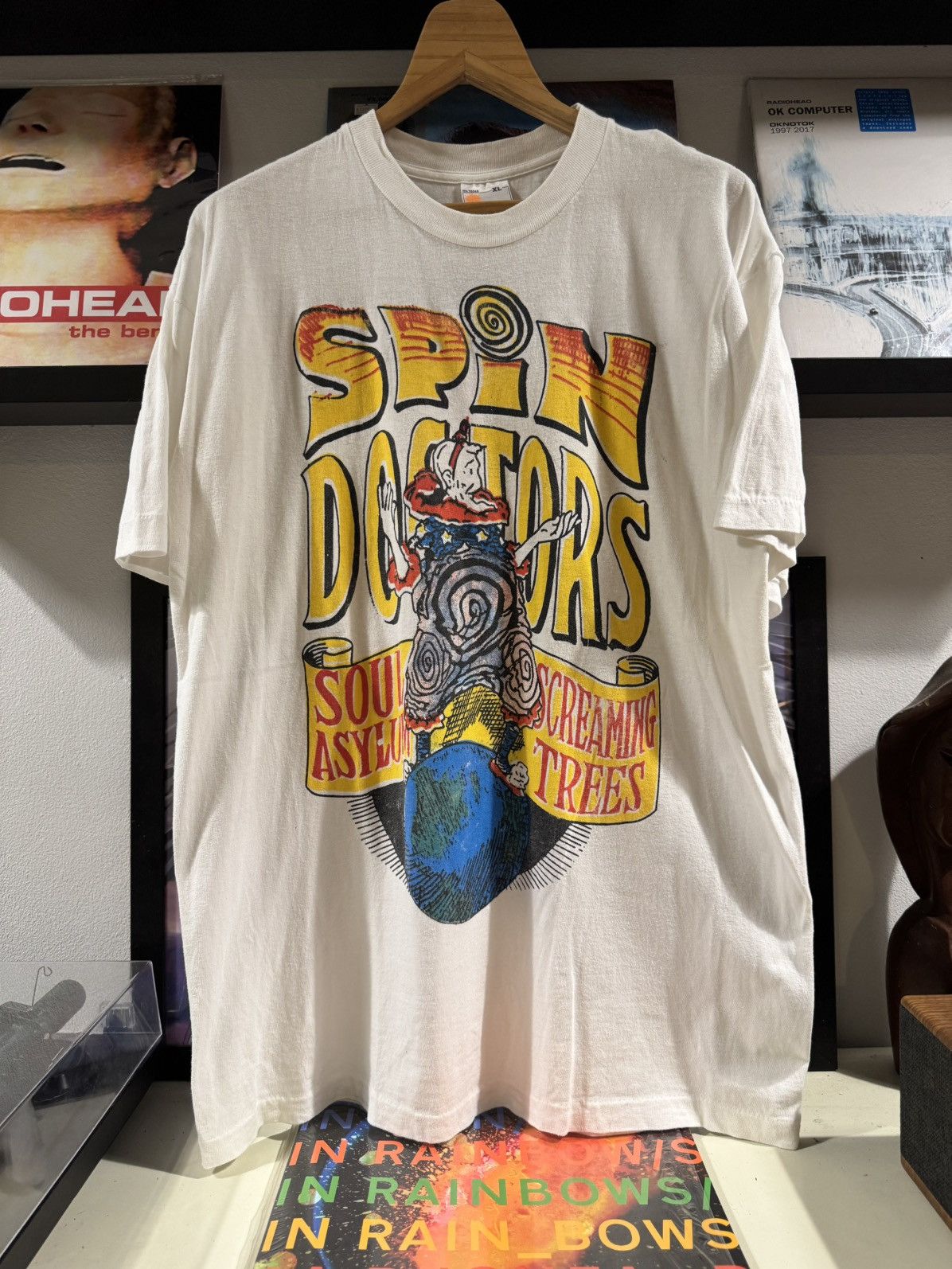 Band Tees Spin Doctors xScreaming Tree xSoul Asylum Live Concert 1993’ Size US XL / EU 56 / 4 - 1 Thumbnail